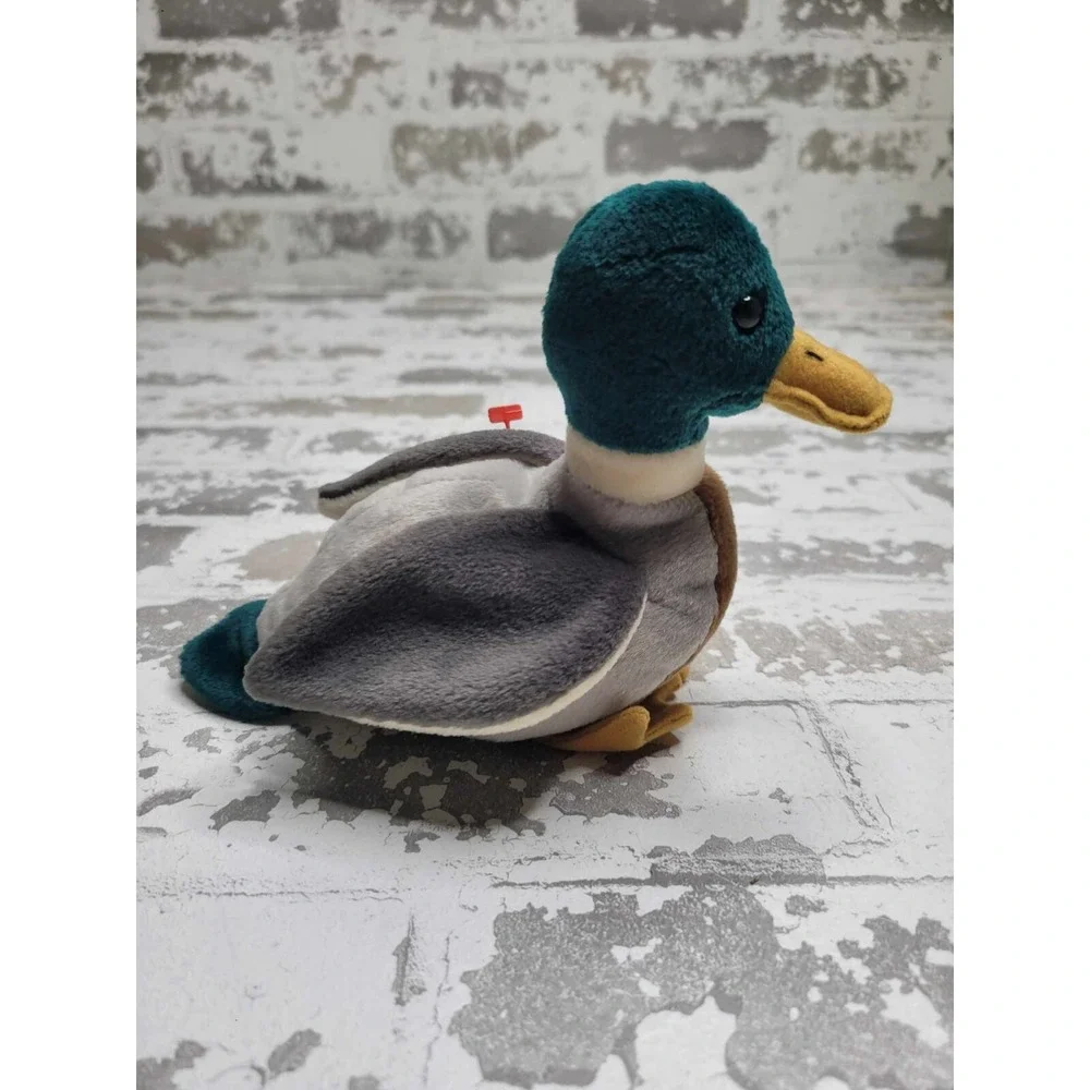 3734 Ty Jake the Mallard‎ Duck Plush Toy with Tags Retired Rare